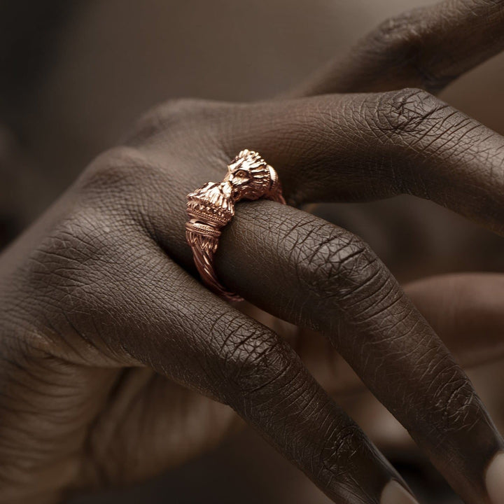 Eco-Friendly Rose Gold Ring Made in NYC