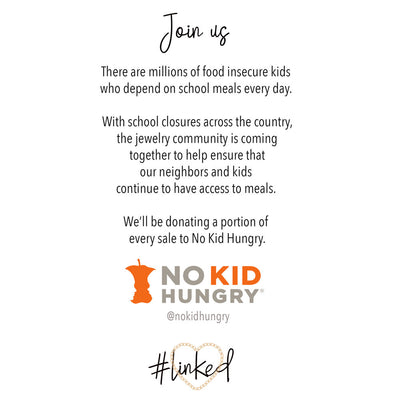 With Every Purchase, FUTURA Jewelry Will Donate to No Kid Hungry