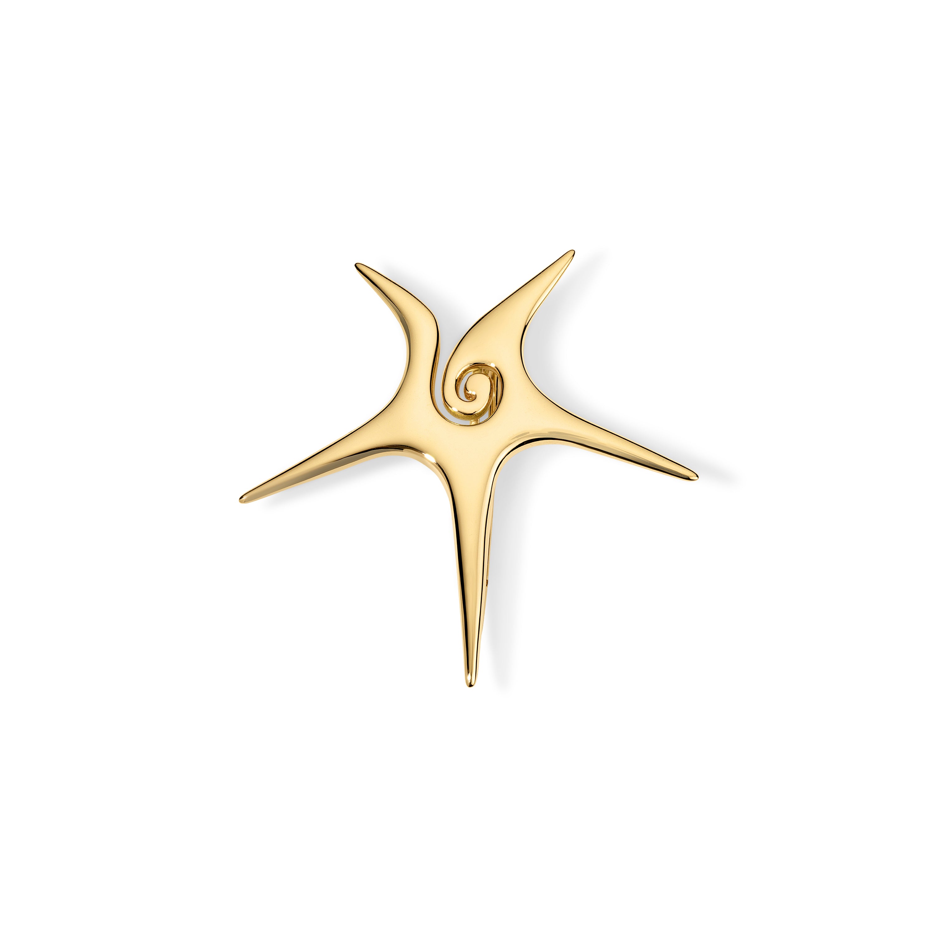 Caracola Conch Shell Brooch