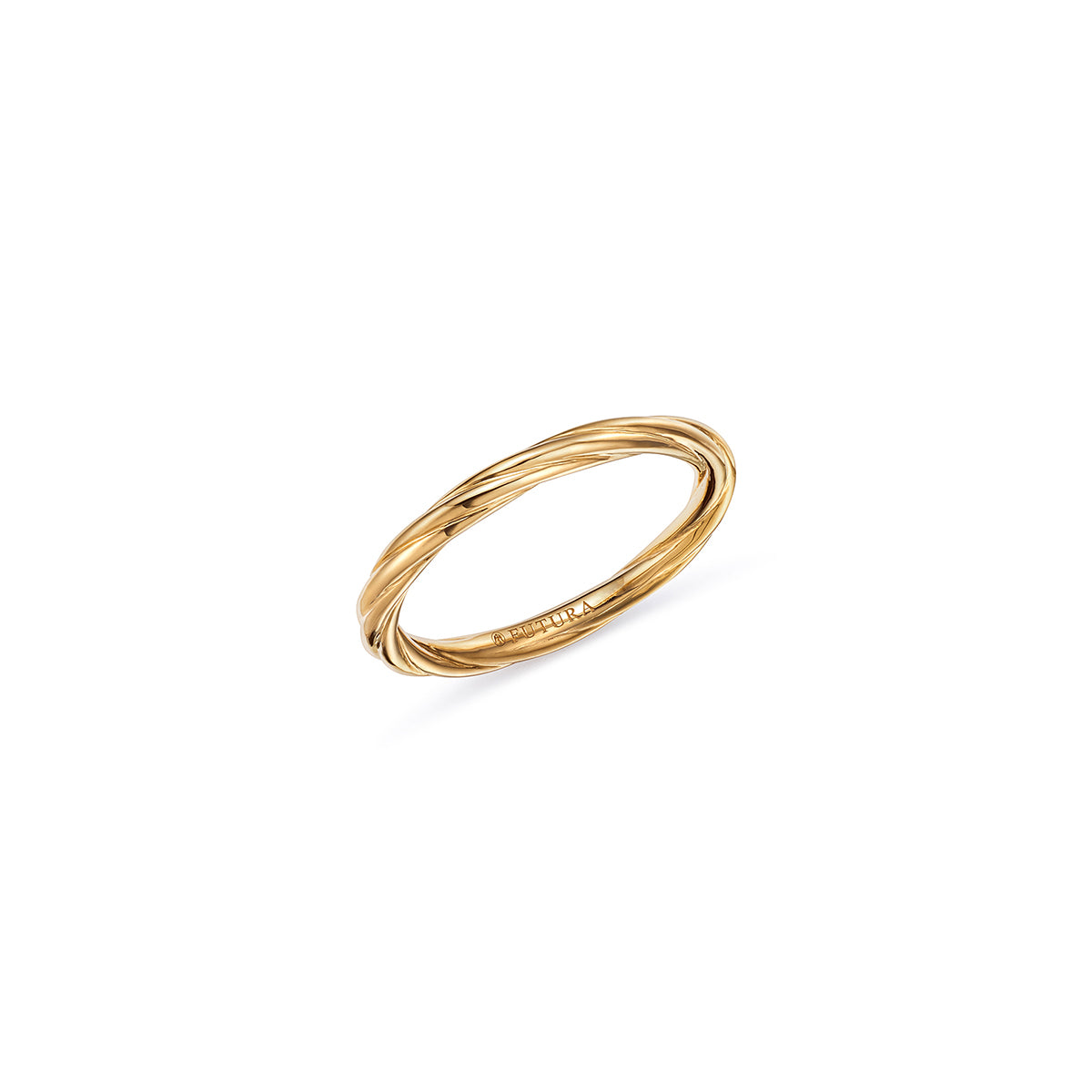 Mare Twisted Stacking Ring