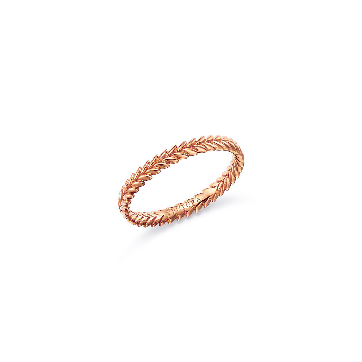 Terra Laurel Stacking Ring