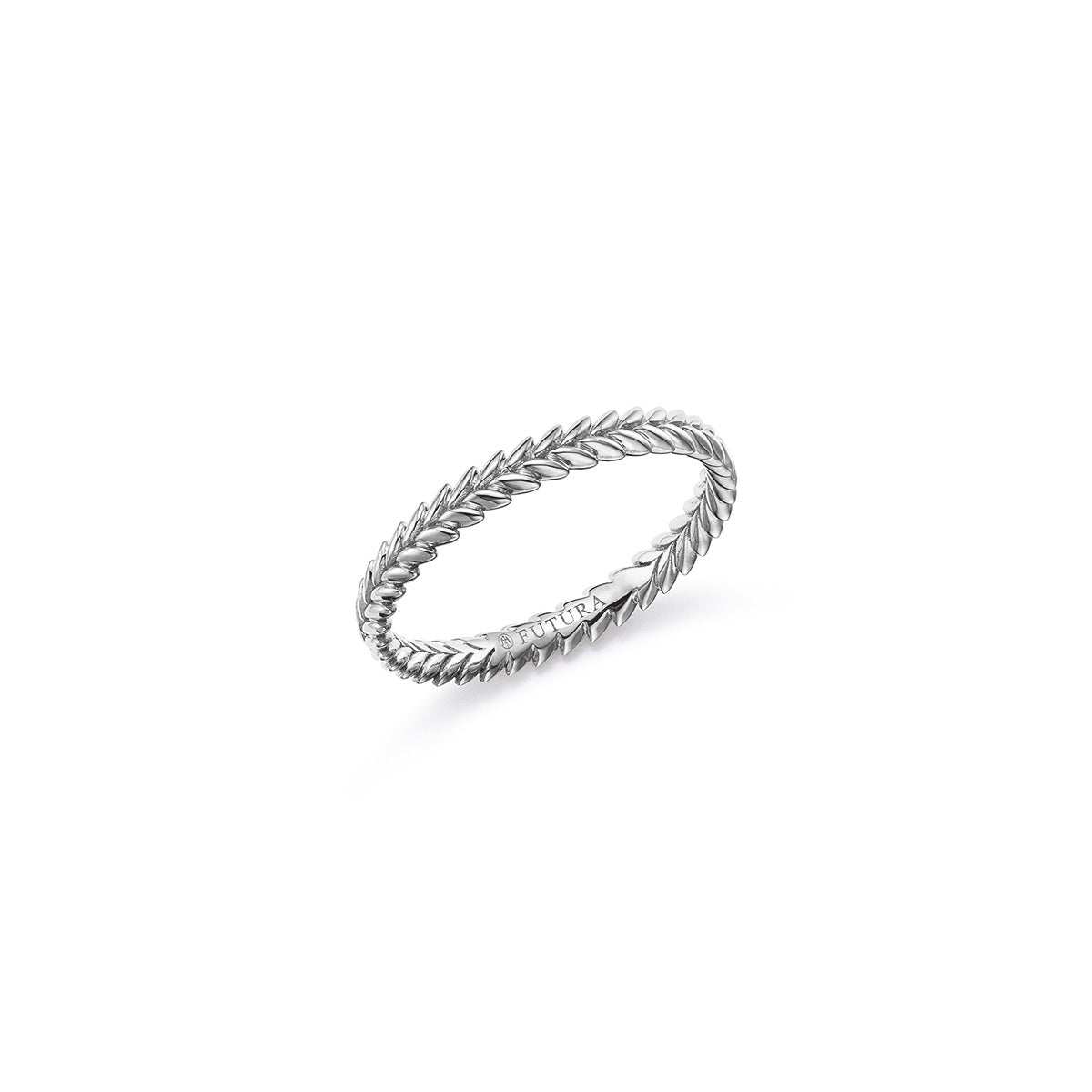 Terra Laurel Stacking Ring