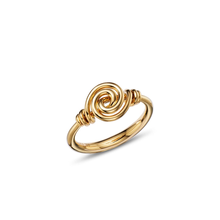 Kosmis Spiral Ring, Size 6