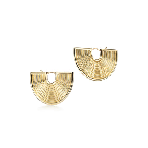 Deity Earrings - Sustainable Gold Earrings Handcrafted in NYC
