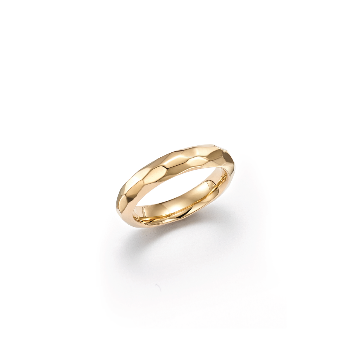 18kt Certified Ecological Gold Wedding Ring / Wedding Band- Full View