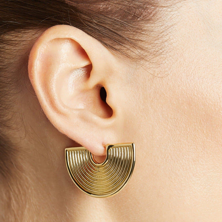 Eco-Friendly Gold Earrings for Women