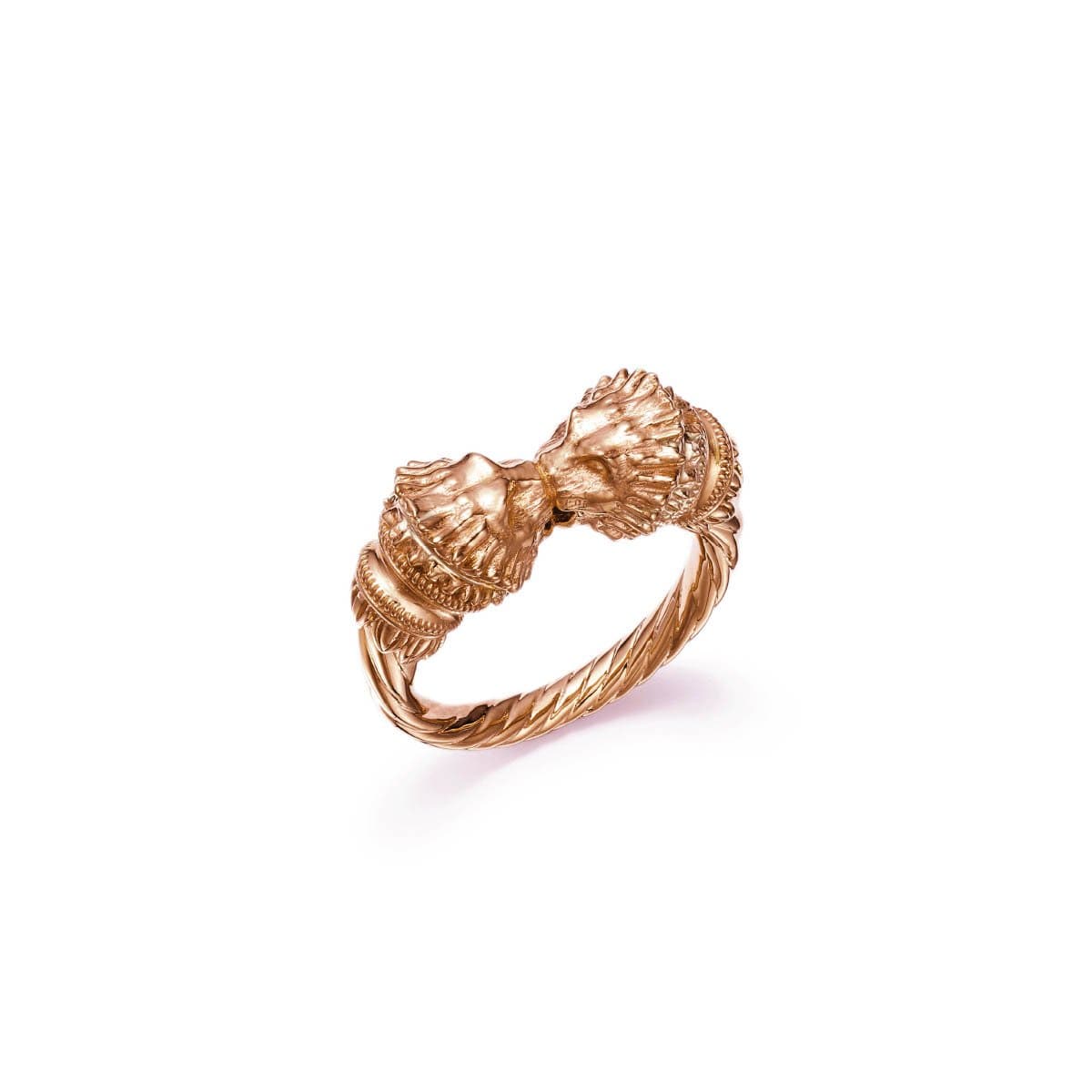 Ethically Sourced Rose Gold Lion Ring by FUTURA Jewelry