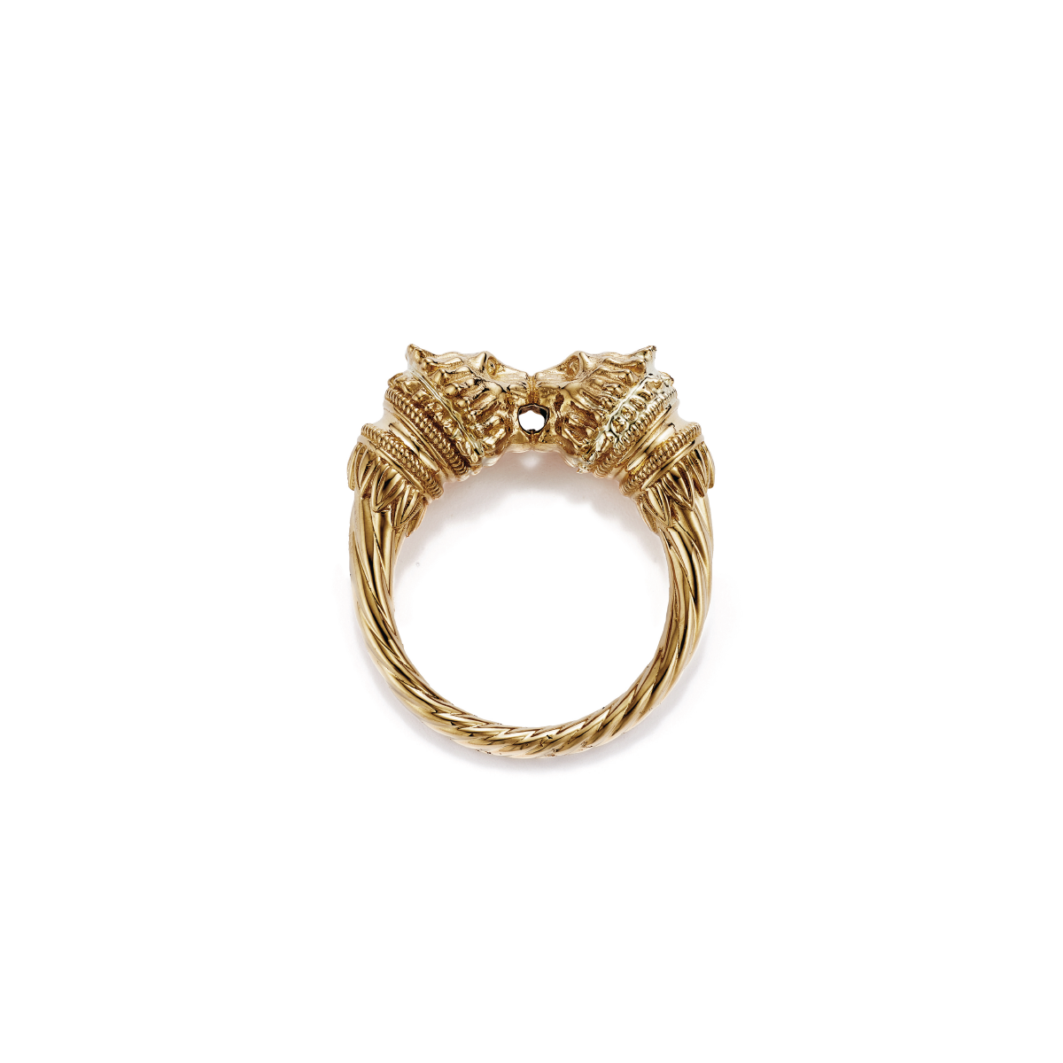 Lion Ring - 18kt Sustainable Gold Ring by FUTURA Jewelry