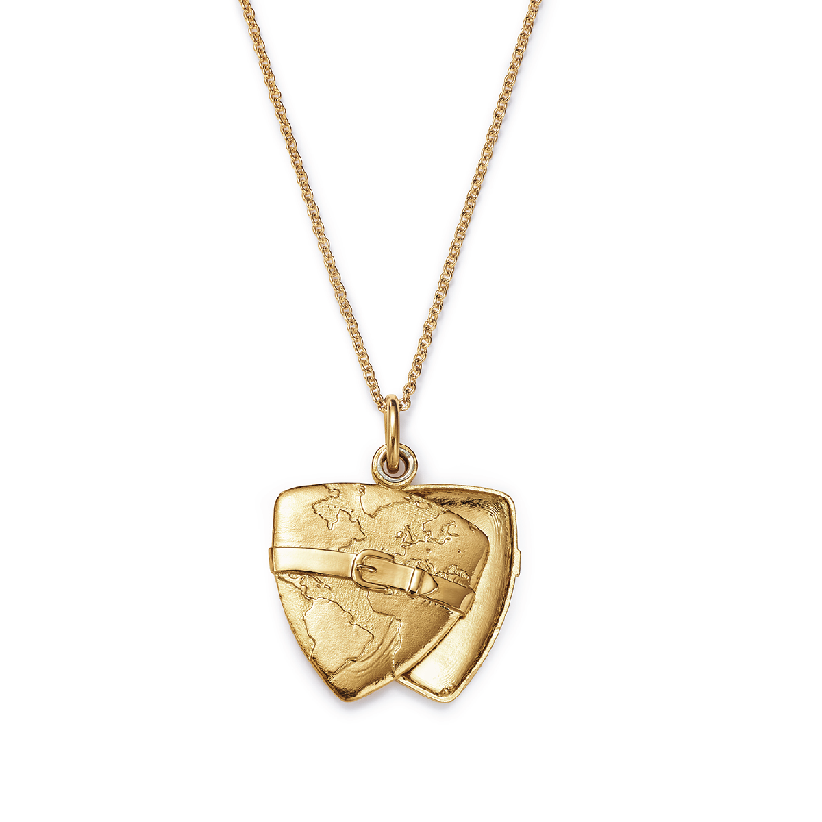 Gold Love Locket by FUTURA Jewelry Made with Sustainable Gold