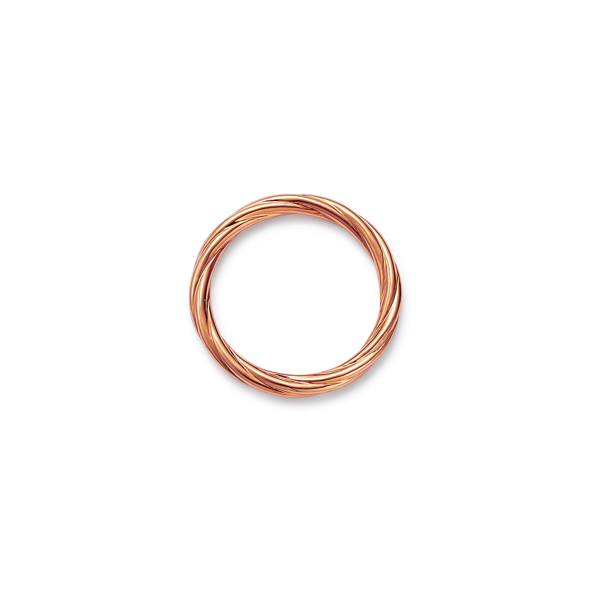 Mare | Sustainable Rose Gold Stacking Band