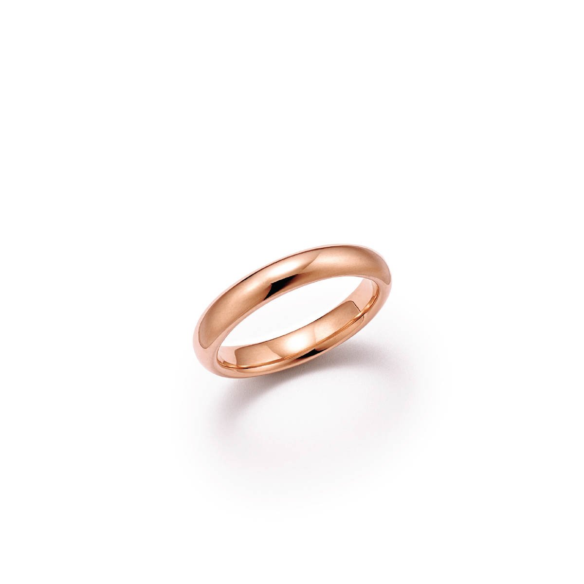 Sincerity Classic 18kt Certified Fairmined Ecological Rose Gold Wedding Ring - Full View