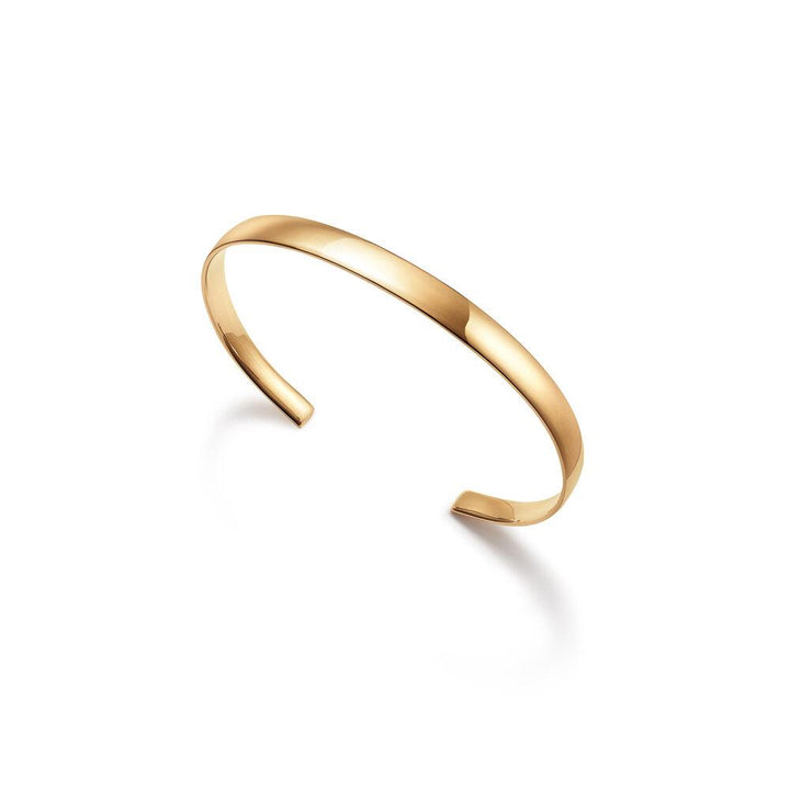 Sincerity Cuff - Sustainable Gold Cuff Bracelet by FUTURA Jewelry