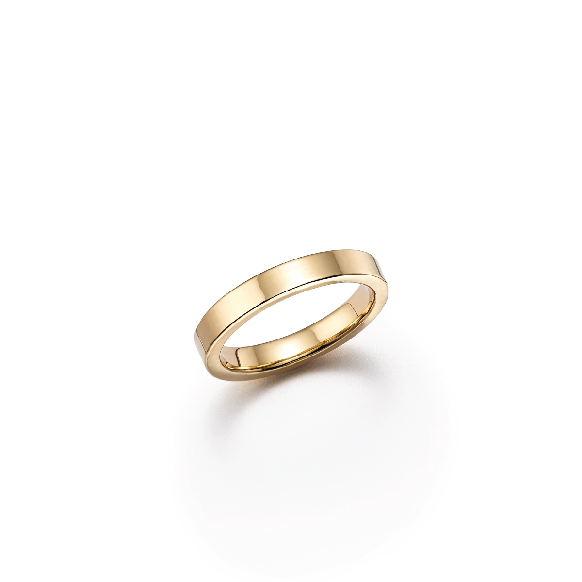 Classic Gold Wedding Band / Wedding Ring for Man or Woman - Full View