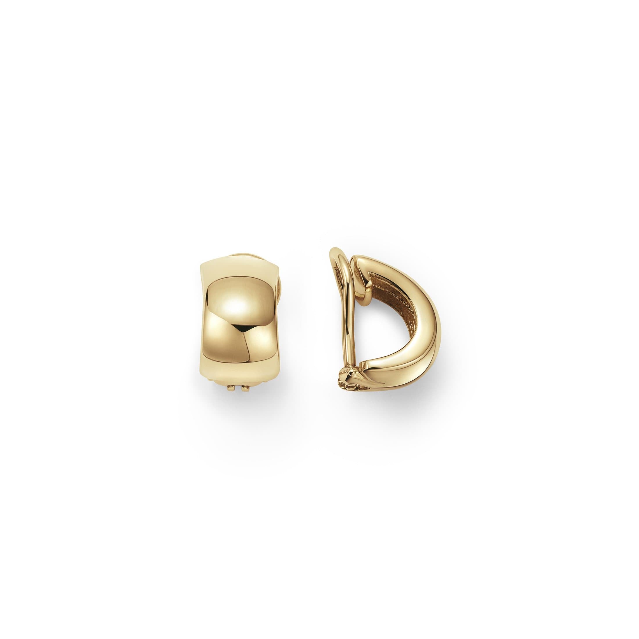 Eco-Friendly Gold Uptown Earrings Made in NYC