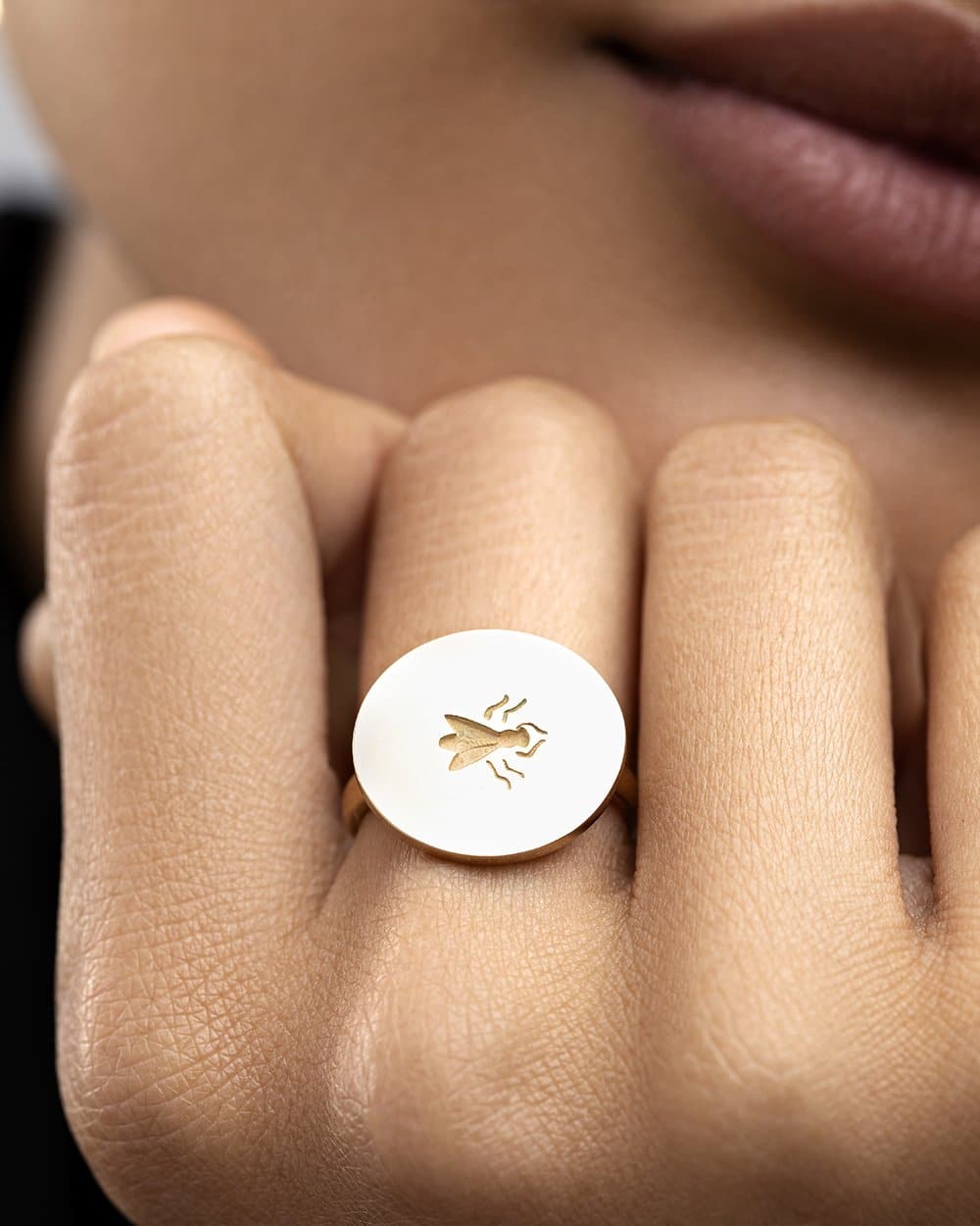 Bombini Ethical Gold Ring by FUTURA