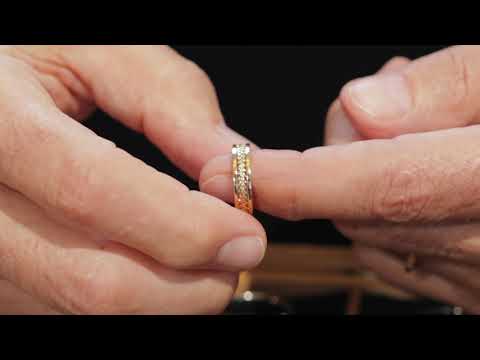 Smitten Laurel Wedding Ring